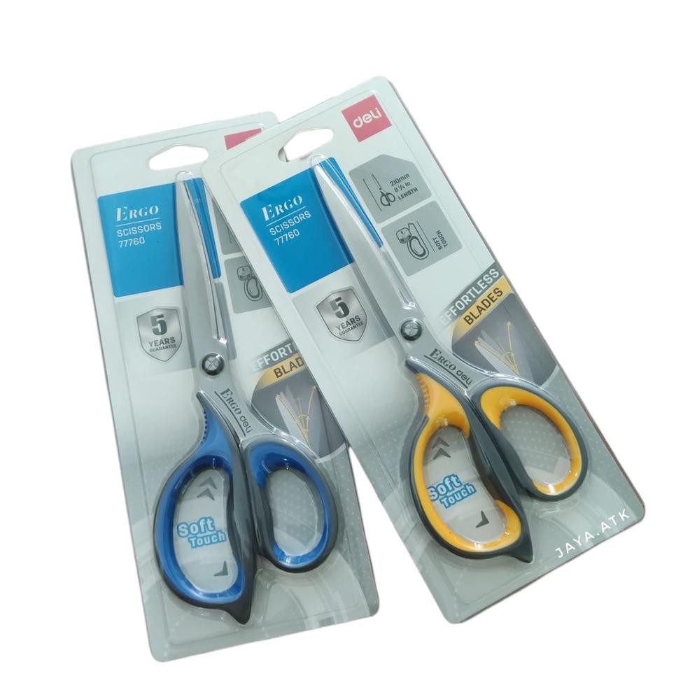 

GUNTING KERTAS STAINLESS 8 IN ERGO DELI 77760 21 CM