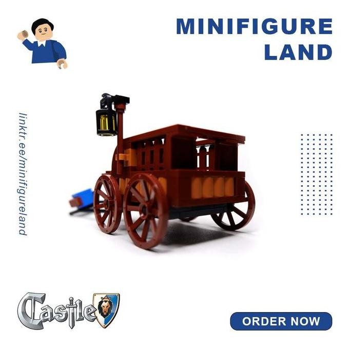 Lego Castle - Blacksmith Carriage - Cart - 21325