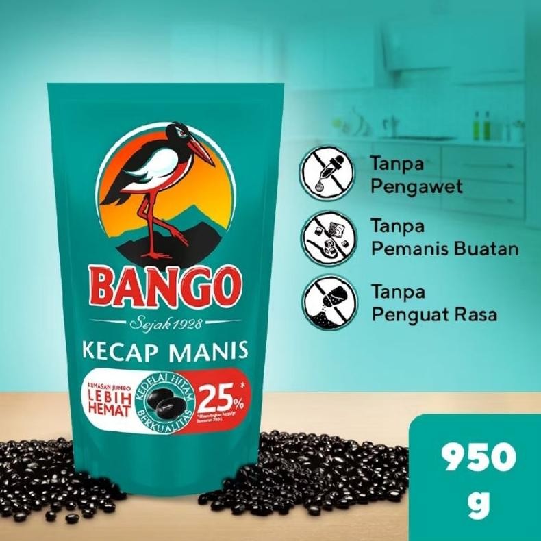 

KECAP manis bango ukuran 950gram