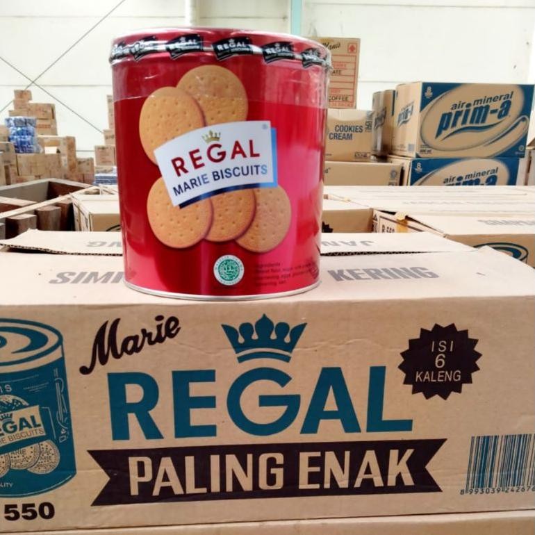 

Regal Marie Biskuit Susu Kaleng 550gr Nutrisi Lengkap