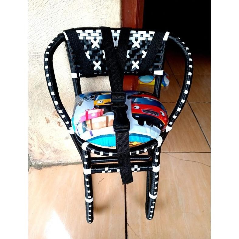 boncengan motor bebek FULL LILIT FREE SABUK PENGAMAN / kursi rotan motor bebek / dudukan anak motor 
