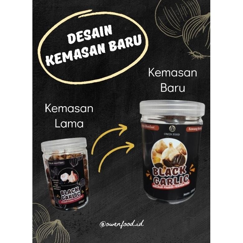 

BLACK GARLIC KATING 250 GRAM BAWANG HITAM FERMENTASI