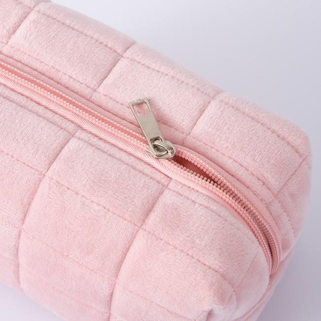 

Ready - T5958 Tempat Pouch Pillow Korea / Kotak Pensil Sleting Velvet Aesthetic Pastel / Kotak Pensil Bulu / Make Up Pouch