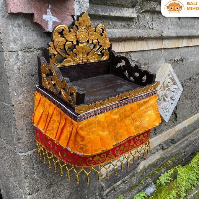 (Allthebest) Pelangkiran + Ider Ider Bali - Pelangkiran Ukir Bali - Tempat Sesajen