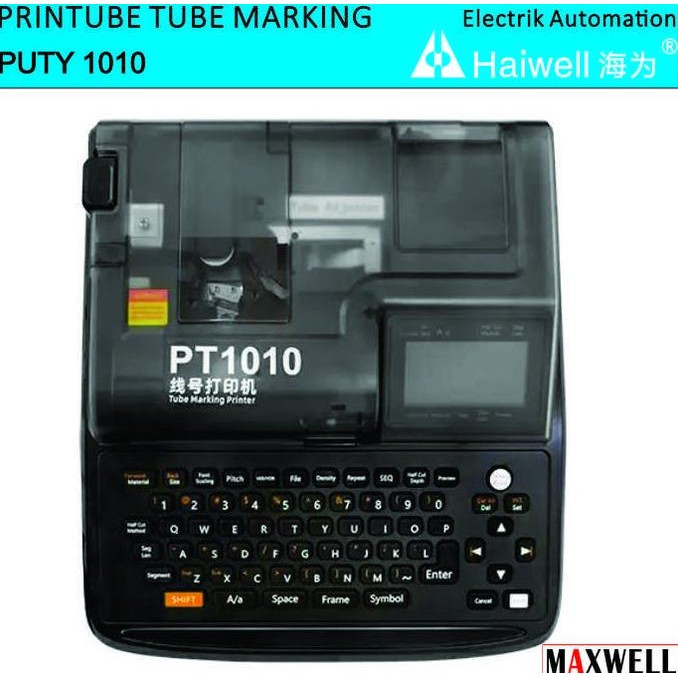 

Tube Kabel Marker Label Printer Puty Pt1010 New Stok