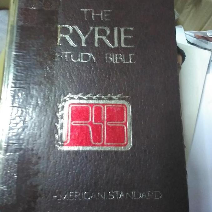 The Ryrie Study Bible New American Standard Hardcover