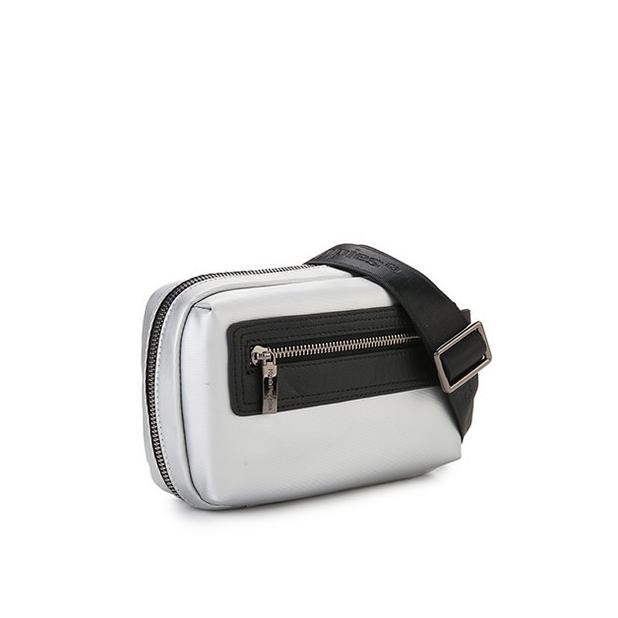 Murah Hush Puppies Tas Pria Malone Crossbody Bag Silver