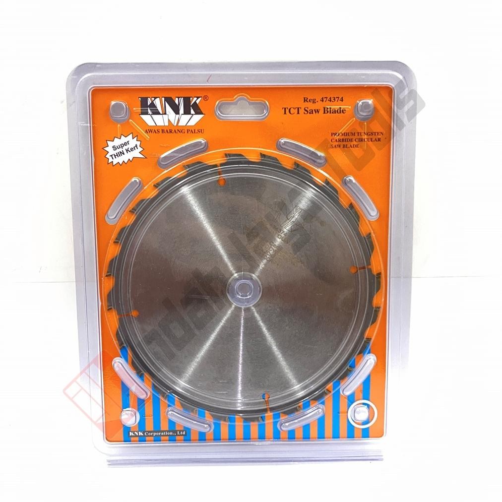 Mata Circle KNK 7" X 24T Thin Blade Circular Saw Blade Potong Kayu
