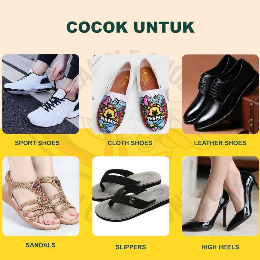 LEM LAKOLE - Lem Sepatu Dan Sandal Super Kuat Tahan Air - Lem Terbaik Untuk Semua Jenis Sepatu Dan S