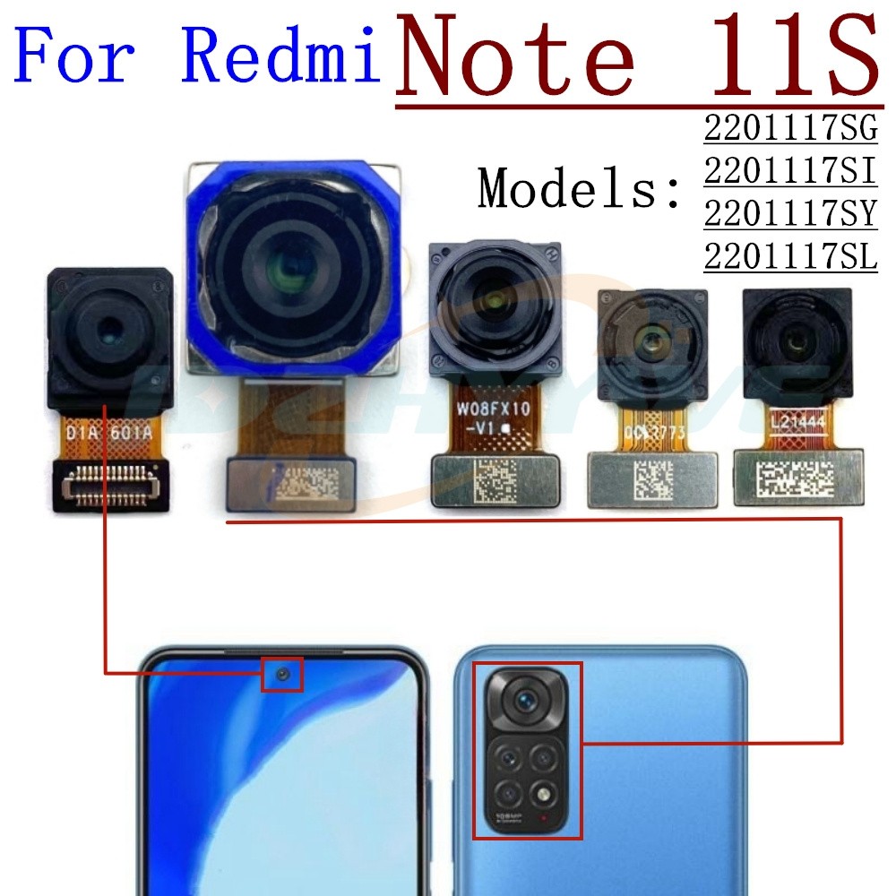 

Kamera belakang depan untuk xiaomi redmi note 11s 108mp selfie belakang depan menghadap modul kamera