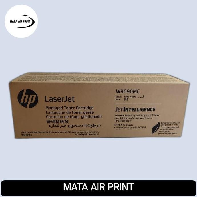 Toner Hp W9090Mc Black For Hp Laserjet Mfp E45028 , E47528 New Stok