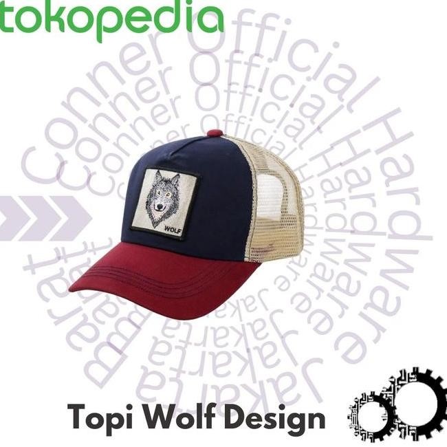 Wolf Topi Truer Baseball Wolf Qui Drying Mesh Topi Golf Cap