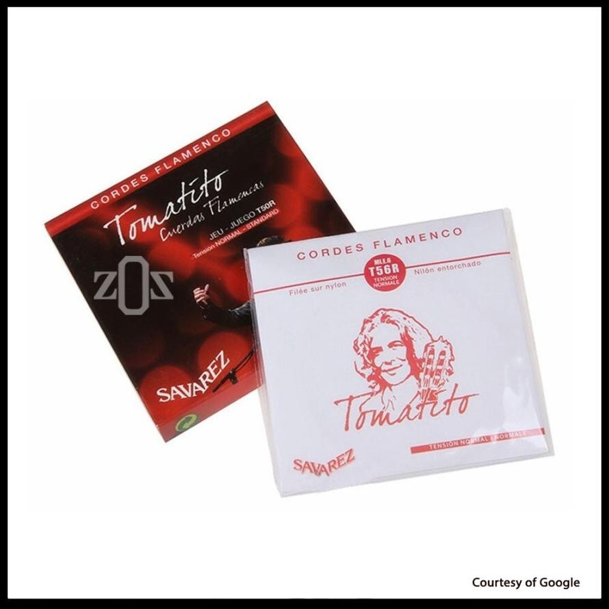 Senar Gitar Classic Savarez Tomatito Cordes Flamenco T50R