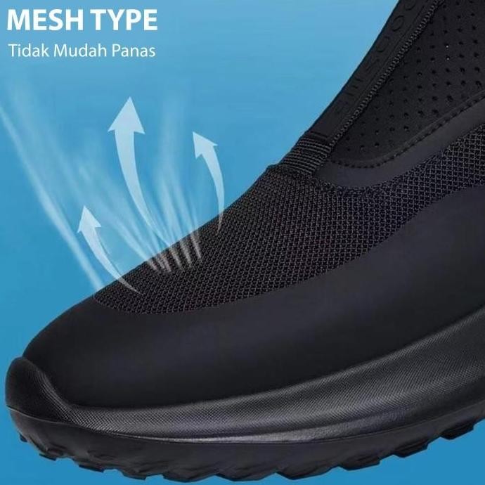 Sneakers Pria Sepatu Pria Casual Full Black Import Sepatu Sports & Casual Shoes | SNP033