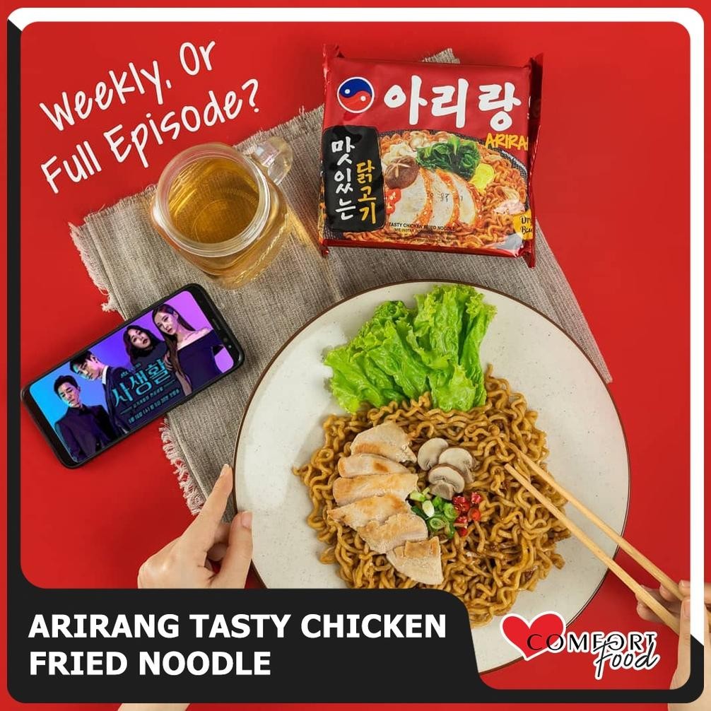 

6 Pcs Arirang Mie Instan Goreng Rasa Ayam & Goreng Rasa Extra Hot (AR19)