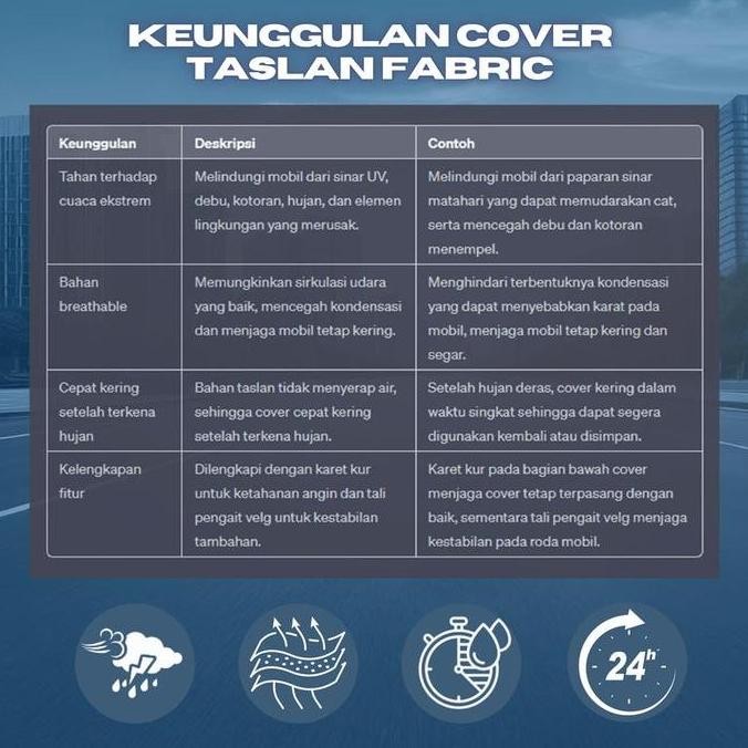 Premium Cover Sarung Mobil Datsun Go Datsun Go Plus Panca 3 Baris Outdoor Terbaik | High Quality Aks