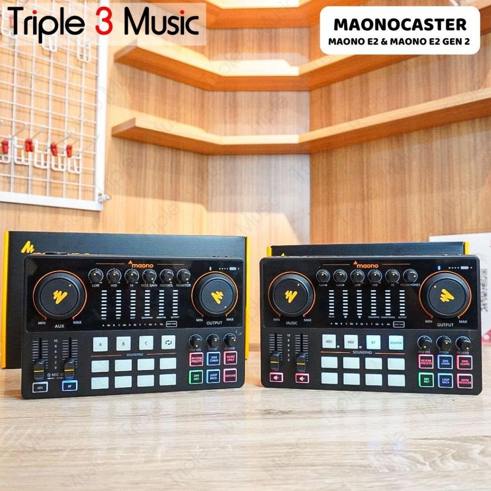 Maono E2 Maonocaster AME2 Soundcard streaming podcast