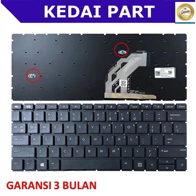 Keyboard Hp Probook 430-G6 430 G6 430-G7 430 G7 435-G6 New Stok