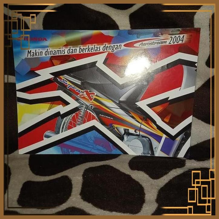 [RBM] BROSUR HONDA SUPRAX 2004