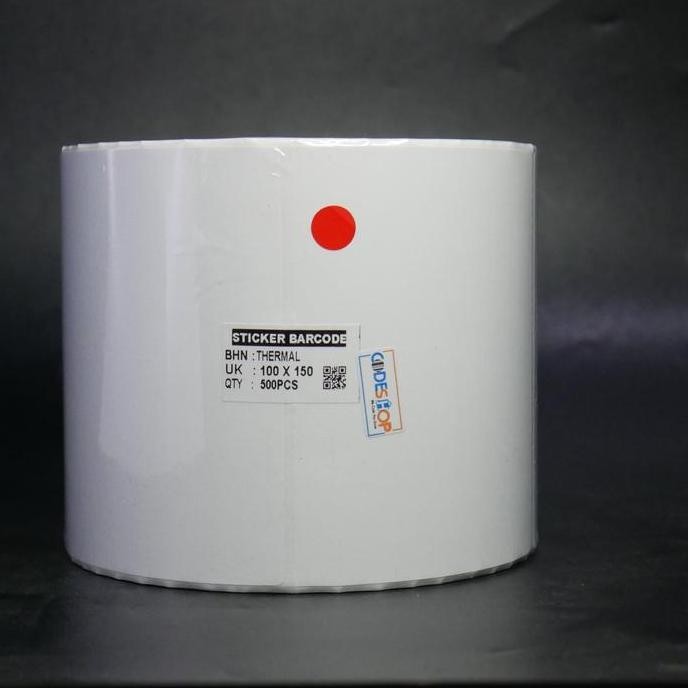 

HRG DISKON Codeshop ECO Label Barcode 100 x 150 mm 1 Line 500 Pcs Thermal Sticker Resi