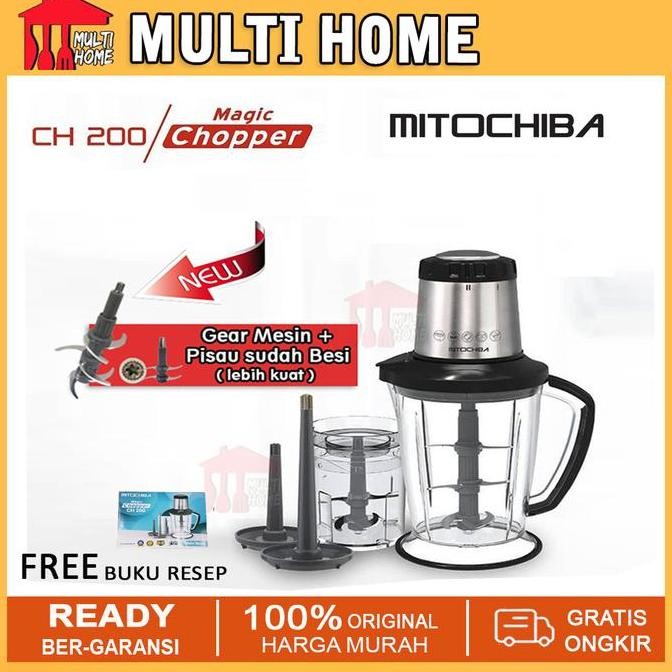 Tersedia Mitochiba Chopper Blender CH200 kapasitas 2 Liter - Original