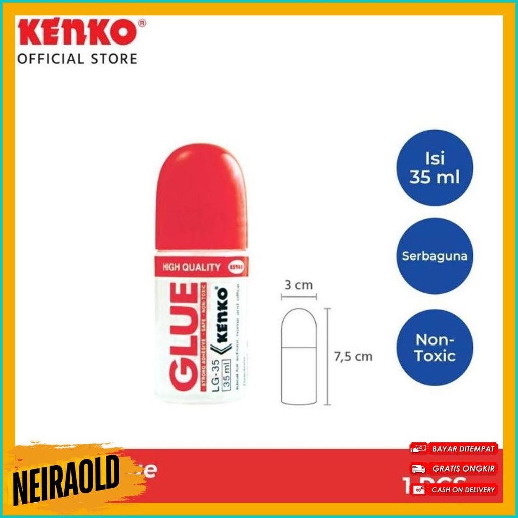 

Lem Cair Joyko 35Ml Original 1 Pak (12 Pcs) Terlaris! Produk Ini Banyak Dicari