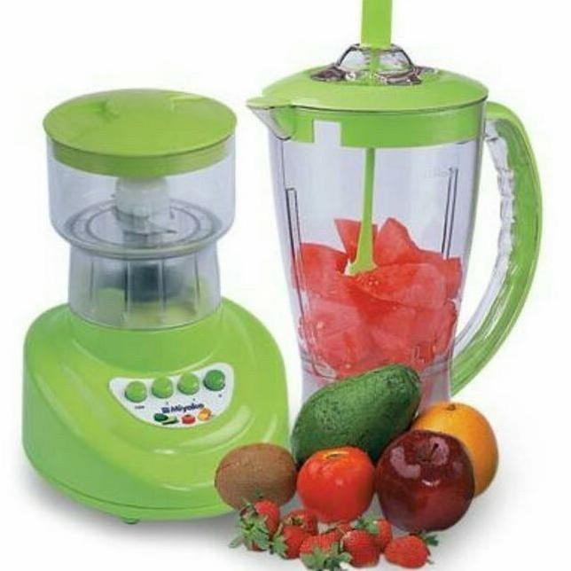 Tersedia Blender + Coper daging miyako 2 in 1(plastik) pf/ap ch 501 1,5 Liter