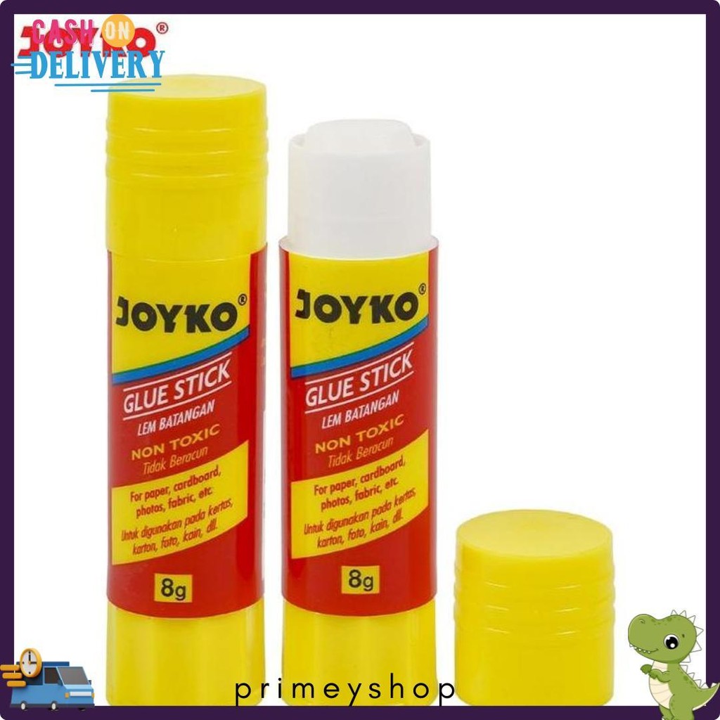 

Glue Stick / Lem Stick Joyko 8 Gr / (1Box/12Pcs) Diskon Setengah Harga