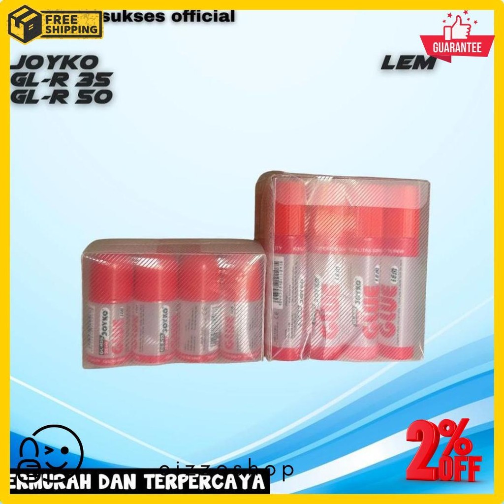 

[1 Pack] Lem Cair / Liquid Glue Joyko 30 & 50 Ml Diskon Setengah Harga