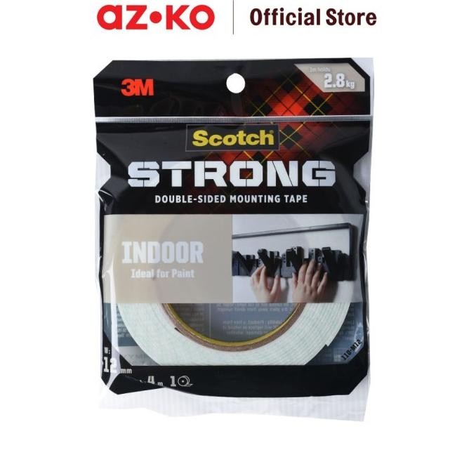

SALE AZKO Scotch 3m Mounting Tape Strong Interior 12 Mm X 4 Mtr