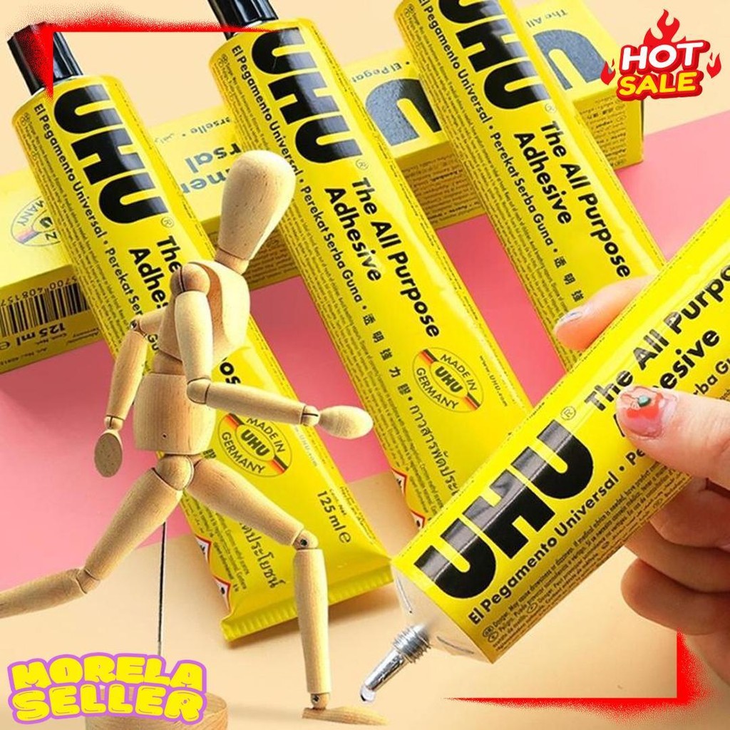 

60 Ml Lem Uhu Cair All Purpose Adhesive Universal Lem Uhu Lem Kayu Plastik Kain Dsb Perekat Serbaguna Terlaris! Produk Ini Banyak Dicari