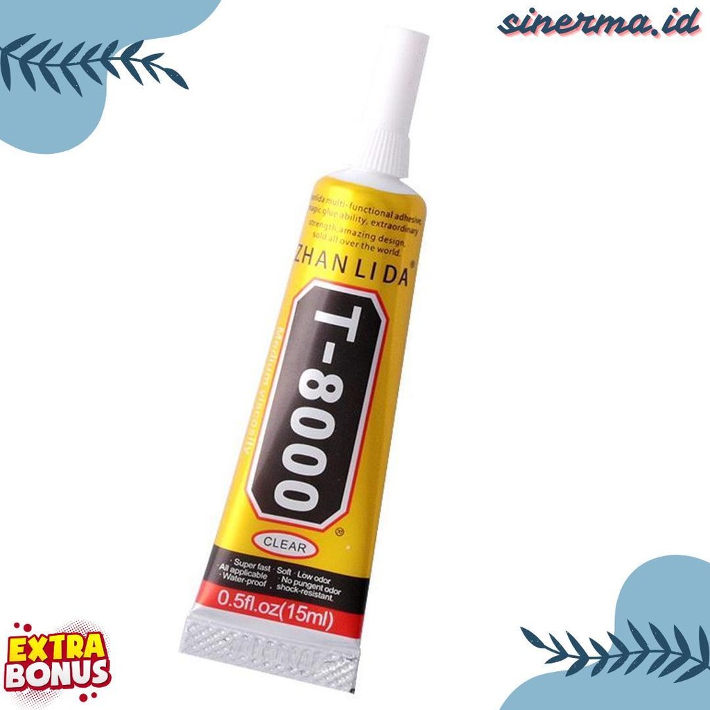 

15Ml/50Ml Lem T8000 Perekat Bening Lcd Touchscreen Lem Serbaguna Lem Touchscreen Diskon