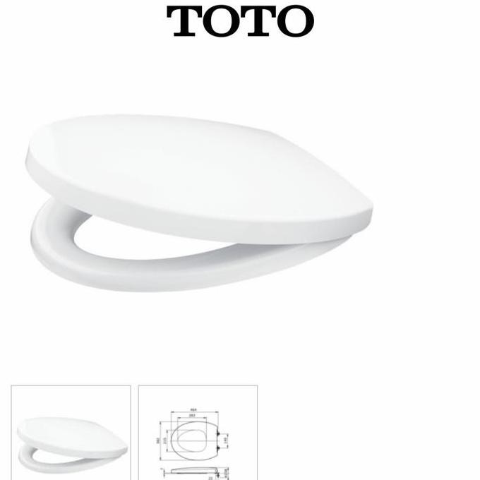TUTUP CLOSET TOTO CW631J / TOILET SEAT COVER TOTO UNTUK KLOSET CW 631