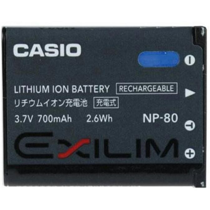 Battery for Casio NP-80/ Baterai/ Batere. NP-80/NP80/NP 80