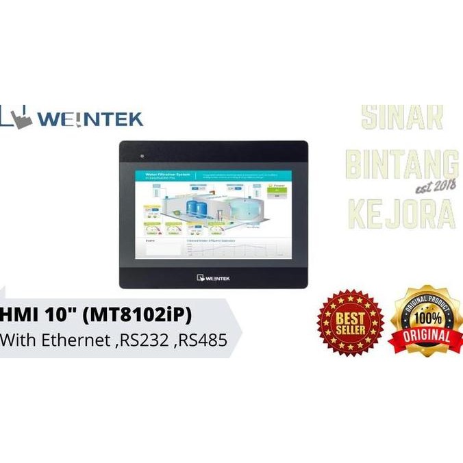 Grosir Hmi Weintek 10" (Mt8102Ip)