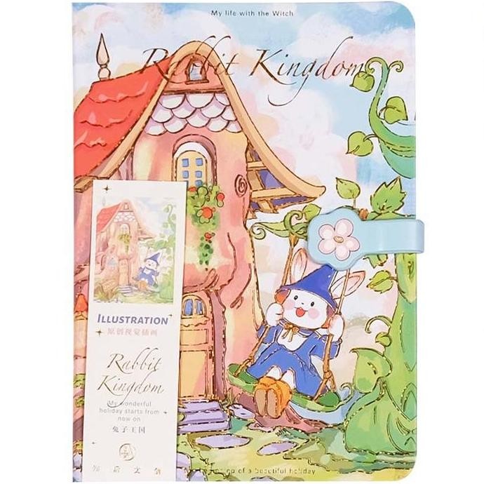 

READY Diary / Notebook RABBIT KINGDOM / Agenda Lucu Import NEW