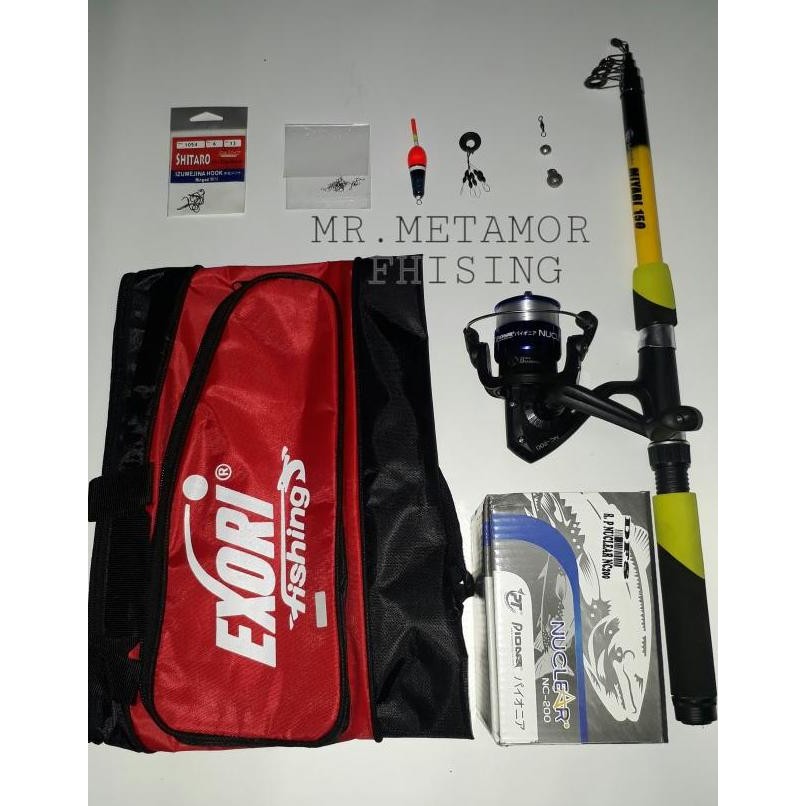 Tersedia alat pancing 1 set