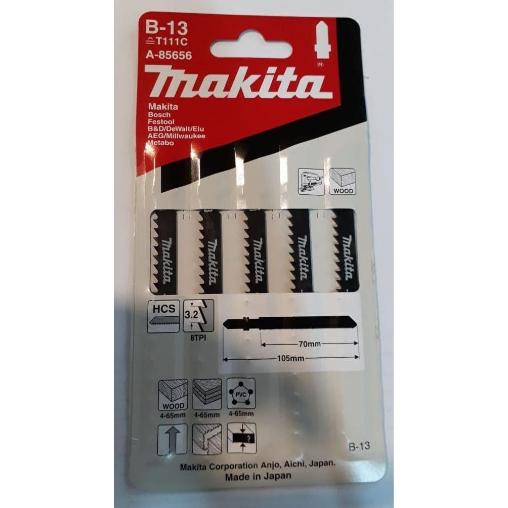 Jig Saw Blade Makita no. B-13 Lambana Store