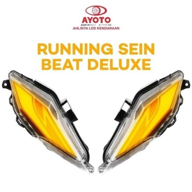 Tersedia SEPASANG LAMPU RUNNING SEIN BEAT DELUXE RGB NEW ITEM