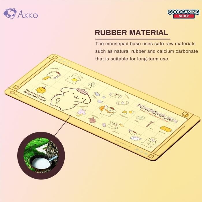 Akko Mousepad Limited Edition Pompompurin / Cinnamoroll / Wasteland Survival / King'S Avatar-Ye Xiu 