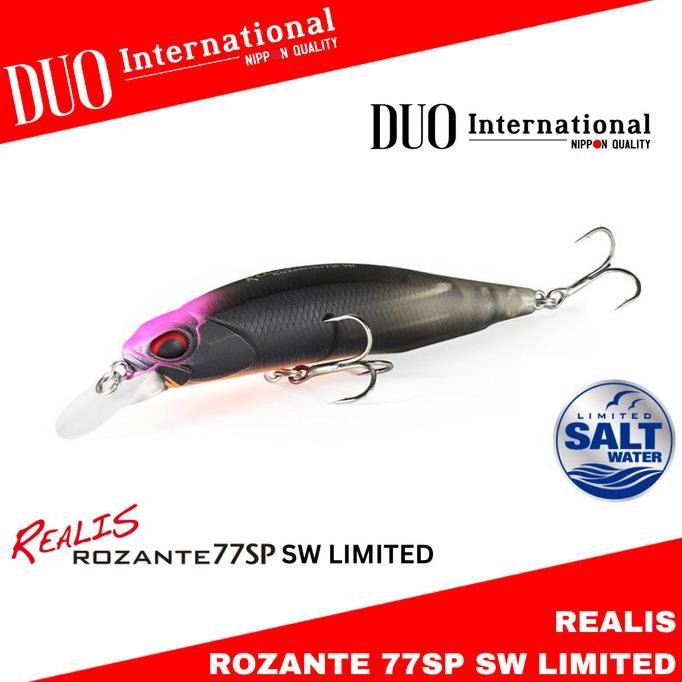 Tersedia Umpan Pancing Duo Realis Rozante 77SP SW 8.4gr 77mm