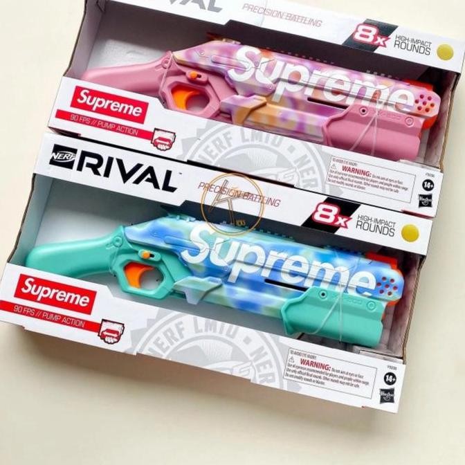 Supreme Nerf Rival Takedown Blue