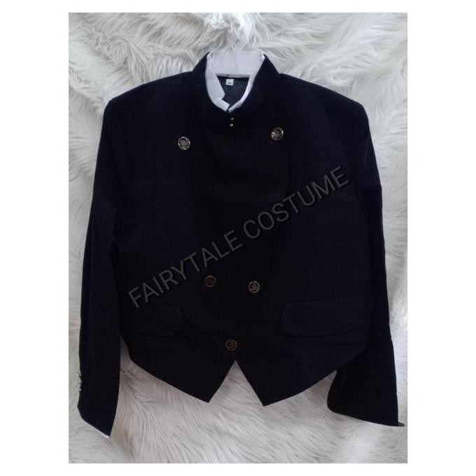 Baju Beskap Solo / Baju Adat Jawa Solo / Beskap Dewasa / Kancing Hitam