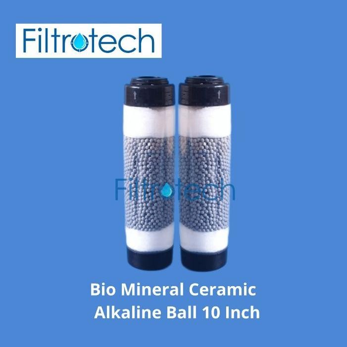 Produk Baru Filter Bio Mineral Ceramic Alkaline Ball 10 Inch | Refill Cartridge Filter Air 10"