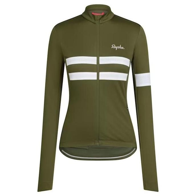 Rapha Women's Brevet Long Sleeve Jersey Road Bike Sepeda