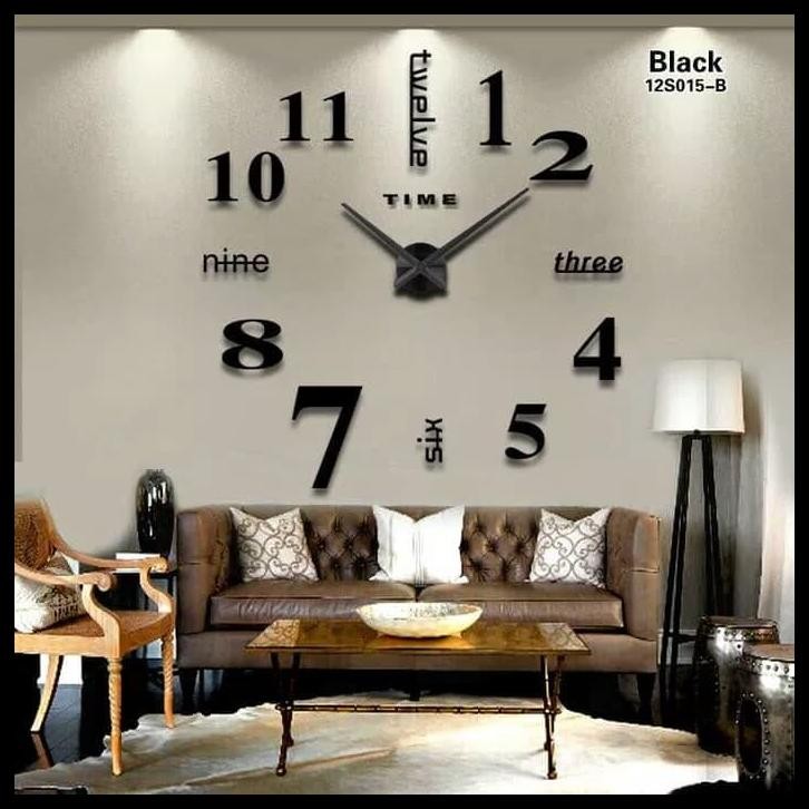 Terlaris Jam Dinding Besar / Jam Dinding Raksasa Terjamin Mesin Quartz
