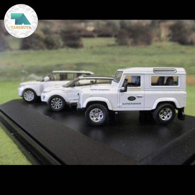Diecast Land Rover Experience 3 Pack Scale 1/76 By Oxford