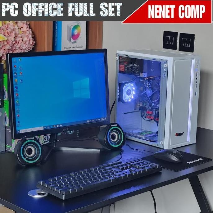 [ FULL SET ] PC Rakitan Core i7 3770 | 8GB | SSD | LED 19inch
