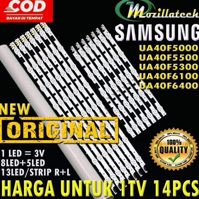Tersedia backlight samsung ua40f5000 lampu backlight tv samsung 40f5000 13 led