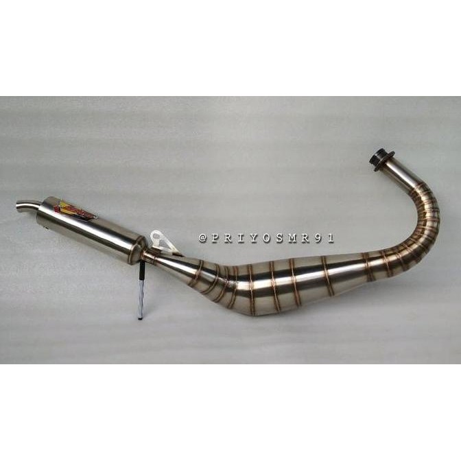 Knalpot SMR RX-King Super Pro 91 Full Stainless